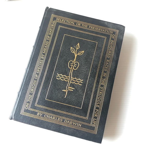 Charles Darwin The Origins of Species Leather